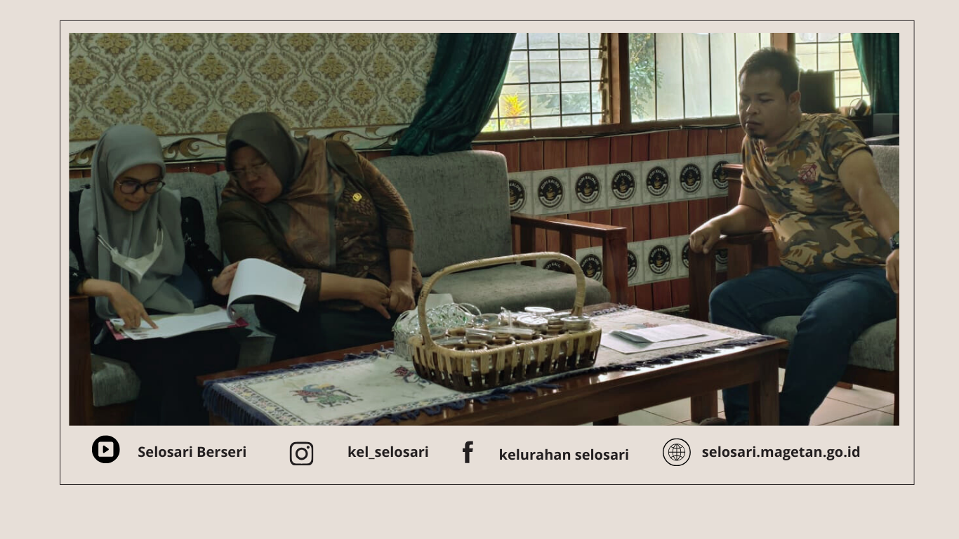 VERIFIKASI PENGHAPUSAN BARANG ASET TETAP DI KELURAHAN SELOSARI OLEH BPKPD BAGIAN ASET KABUPATEN MAGETAN TAHUN 2025